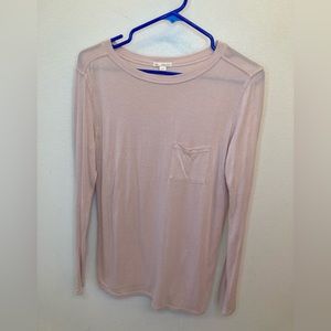 Light Pink Long Sleeve Sz XS